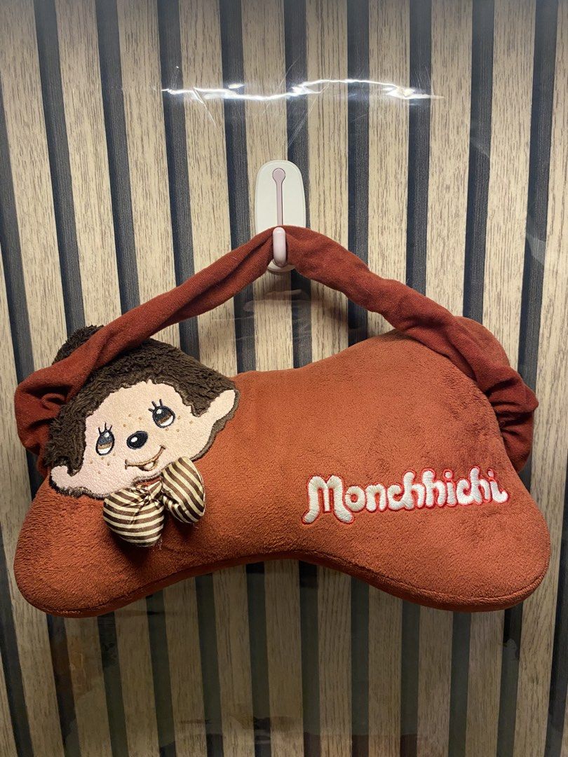 Mocchichi pillow (Category: Plushies & Soft Toys) located in Manila. Submitted by ejothegod (Listing ID 1469728634, Image 2). Description: For sale🎀 Monchhichi car neck pillows 🎀 ( i think rare na to wala masyado sa marketplace and website) 1.5k each‼️ -super ganda lagay sa gaming chair or gawin car neck pilow -No issue -9/10 condi 📍Calamba laguna 📦Meetup, lalamove or jnt .