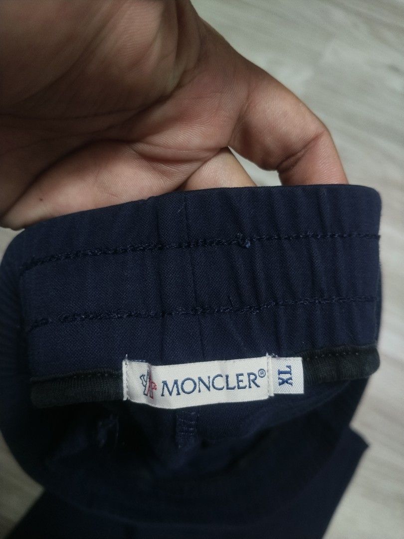 MONCLER (Category: Joggers) located in Manila. Submitted by liljhayvillanueva (Listing ID 1469639425, Image 3). Description: MONCLER PANTS SIZE XL COLORATE 9/10 ISSUE X.