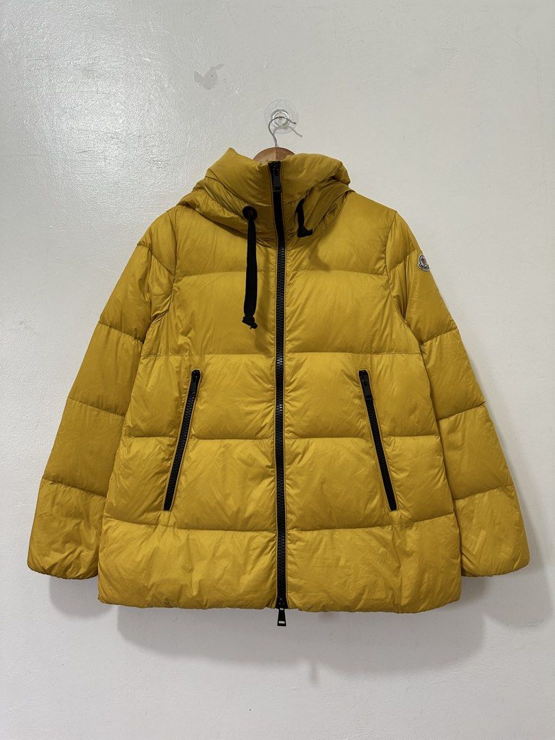 Moncler Yellow Down Puffer Jacket Women Small to Medium (Category: Coats, Jackets and Outerwear) located in Balanga. Submitted by winterlab_ph (Listing ID 1469659071, Image 3). Description: .
