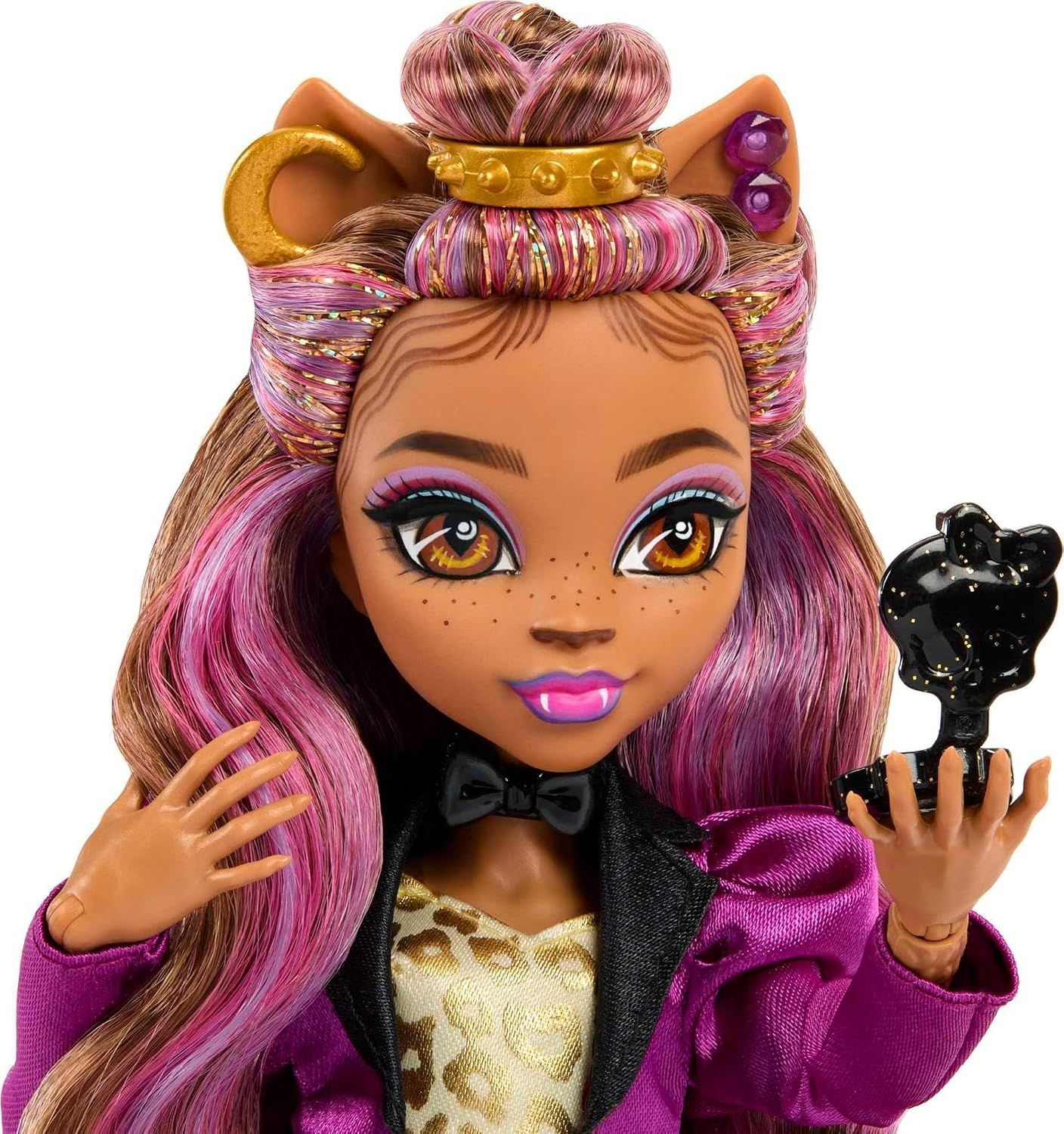 Monster High Clawdeen Wolf Doll in Monster Ball Party Fashion with ...
