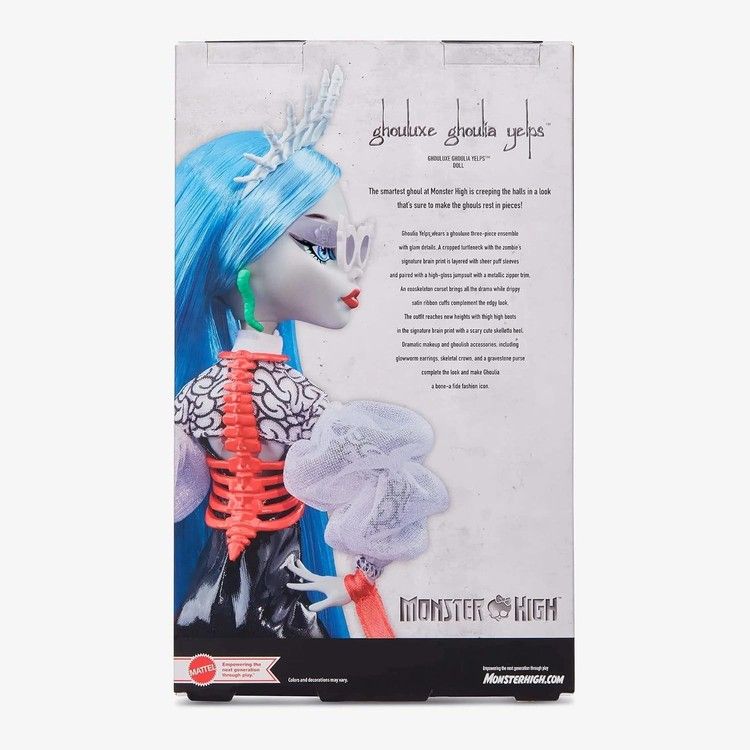 Monster High Collectors Ghouluxe Ghoulia Yelps Doll, Toys ...