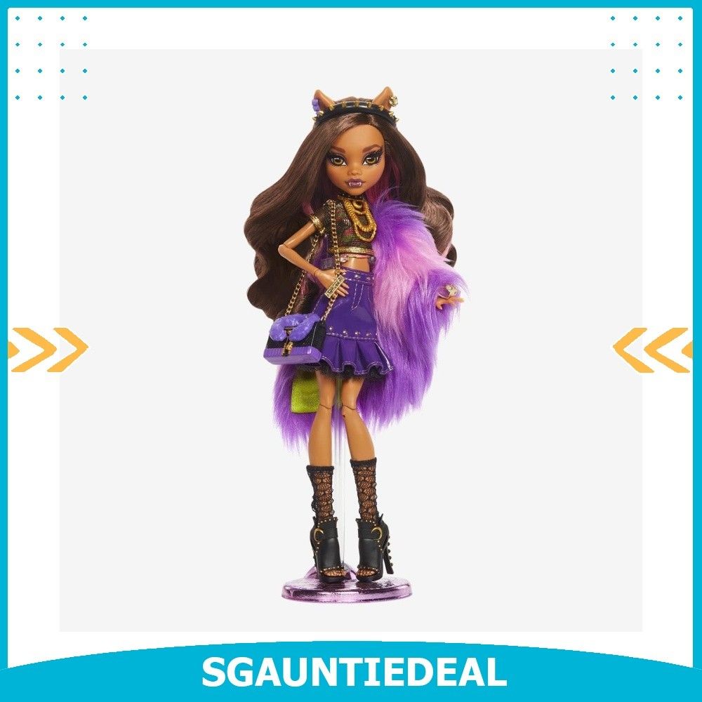 Monster High Haunt Couture Clawdeen Wolf Doll, Toys & Collectibles ...