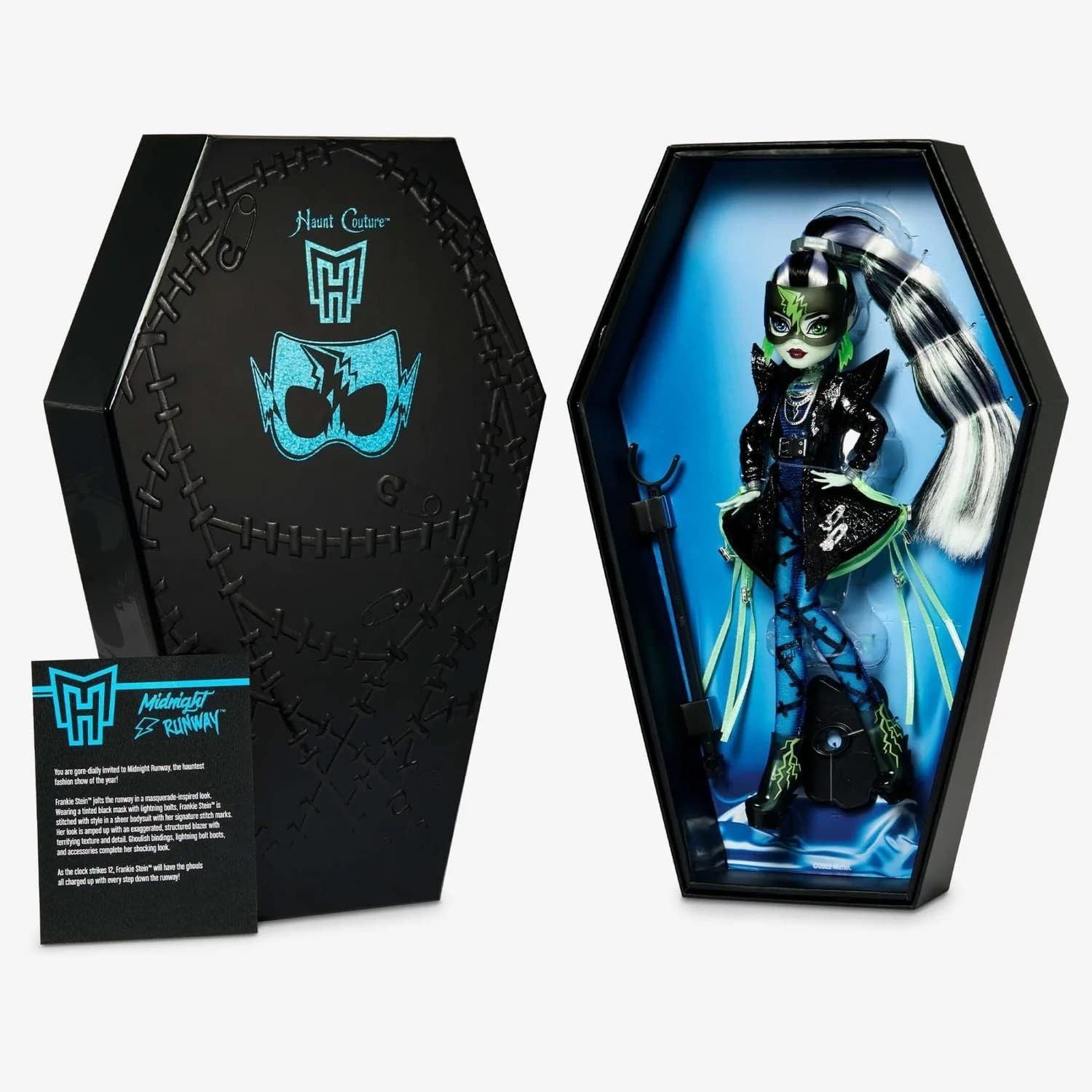 Monster High Haunt Couture Midnight Runway Frankie Stein Doll, Toys ...