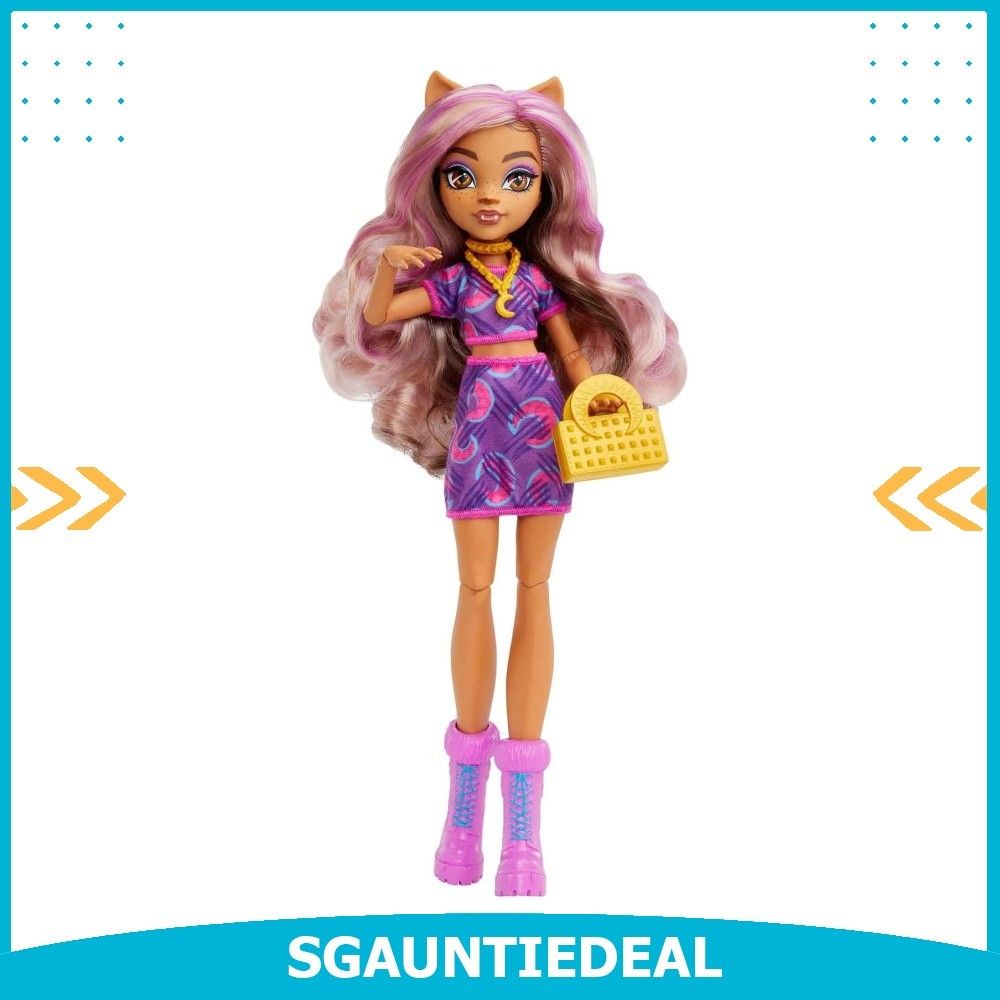 Monster High Muñeca Clawdeen Cuenta con más de 10 articulaciones ...