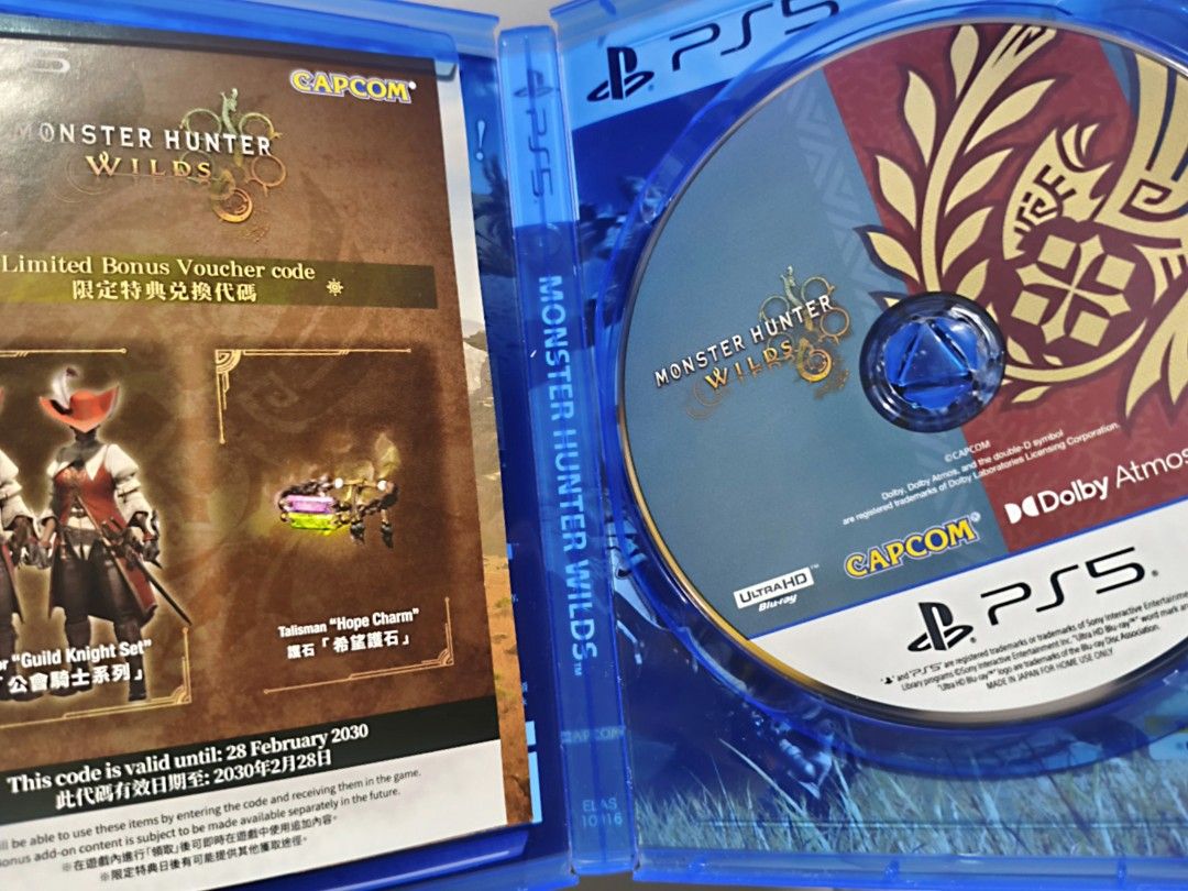 Monster Hunter Wilds PS5 (Category: PlayStation) located in Cainta. Submitted by yrel.opawg (Listing ID 1469658289, Image 3). Description: rfs: tapos na para ka lang din bumili ng bnew boss USED CODE 1000 pesos SWAP / TRADE: pref Red Dead Redemption 2 with Map Offer ka CAINTA PASIG TAYTAY PM PM.