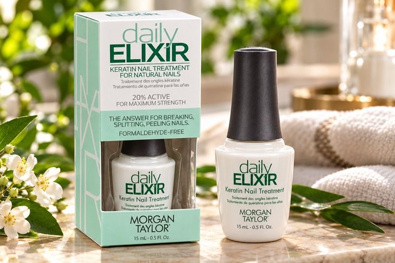 Morgan Taylor dailyELIXIR Keratin Nail Treatment 15ml | Nail ...