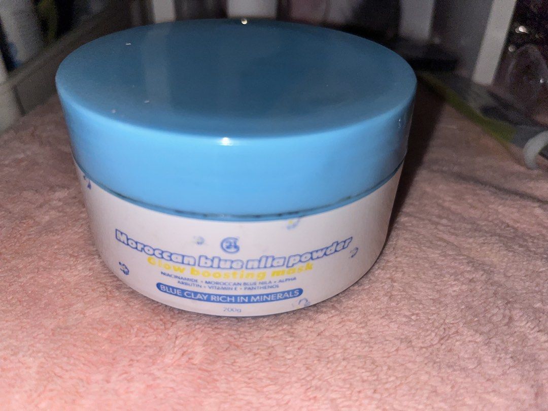 Moroccan Blue Nila Powder G21 (Category: Face Care) located in Manila. Submitted by cheriestyles (Listing ID 1469621863, Image 1). Description: 97% full used twice only orig price: 380.