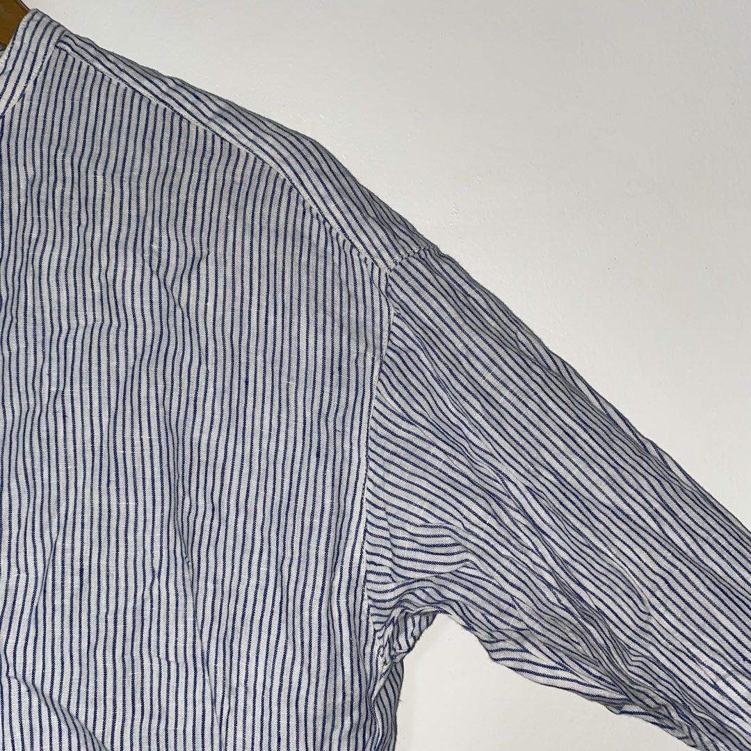 MUJI linen top (Category: Longsleeves) located in San Jose del Monte. Submitted by mamiracky (Listing ID 1469668148, Image 3). Description: .