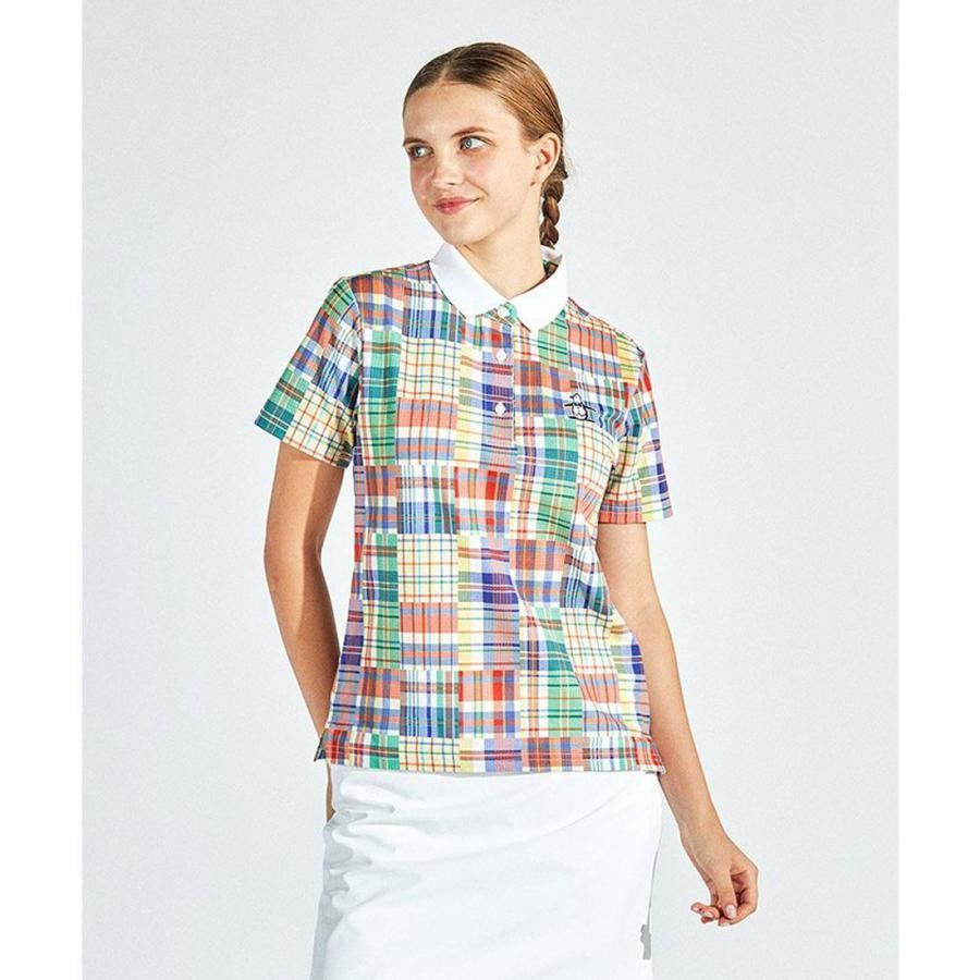 Munsingwear Penguin Patchwork Plaid Polo Shirt (Category: Shirts) located in Andop. Submitted by kyutoryuu (Listing ID 1469582028, Image 2). Description: Munsingwear "Madras Check" P/S •Dimes: 20x26 •Condition: As New •CR: 10/10 •Issue: need wash, from bale.