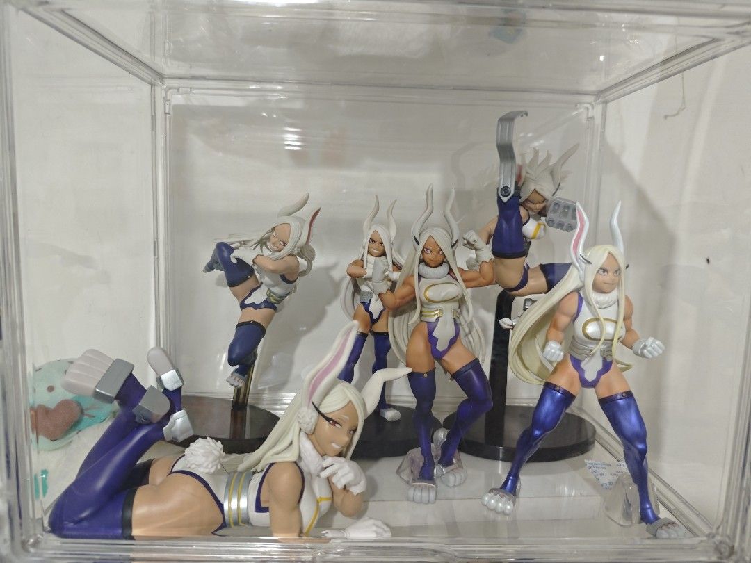 My Hero Academia Mirko Figure (Category: Figurines & Statues) located in Quezon City. Submitted by emmaned (Listing ID 1469648890, Image 1). Description: - Official My Hero Academia Mirko action figure collection RUSH FS MHA MIRKO SET!!!.