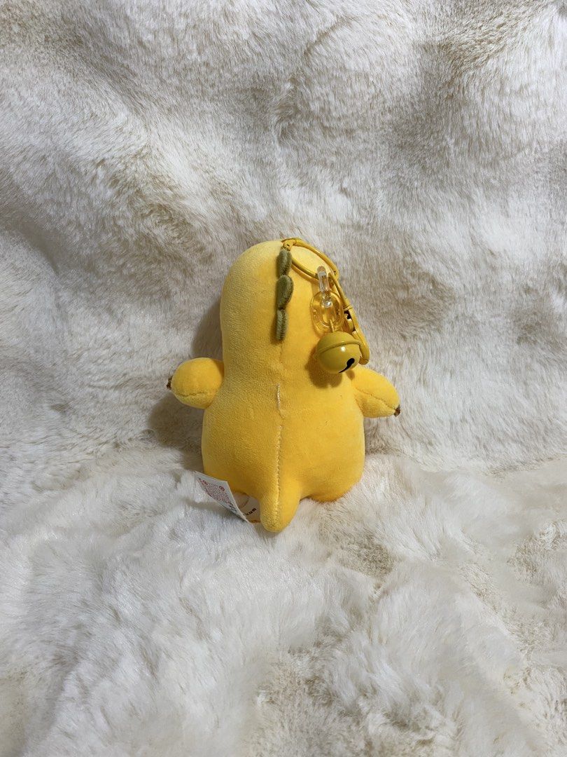 Nailong Squeaky plush charm (Category: Plushies & Soft Toys) located in Kalibo. Submitted by ollie_stuffshop (Listing ID 1469583257, Image 2). Description: Before you send your inquiries: ❗️Last Price is already posted ❗️Manage your expectations, WYSIWYG ❗️May need washing ❗️Dropoff is every Wednesday & Sunday - mallow type - it squeaks when squeezed.