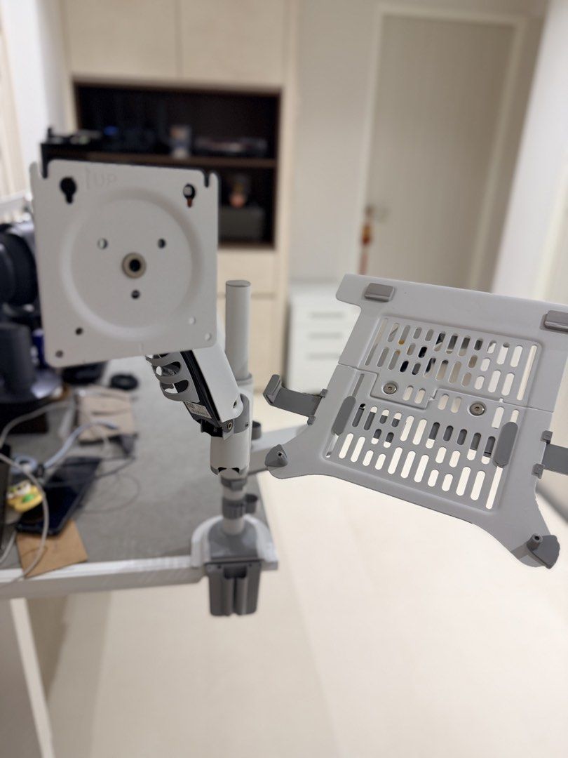 NB Dual Arm Monitor and Laptop Desk Mount Stand, Computers & Tech ...
