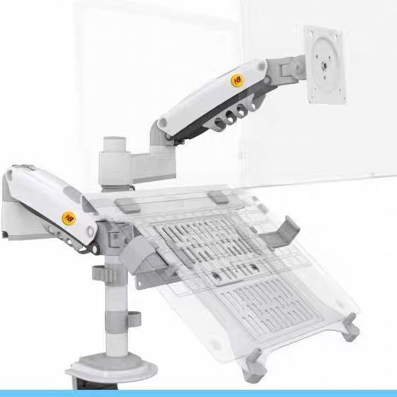 NB Dual Arm Monitor and Laptop Desk Mount Stand, Computers & Tech ...