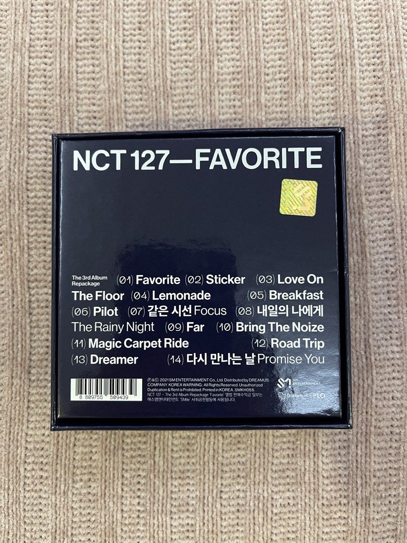 NCT 127 Favorite Kihno (Unsealed) (Category: CDs & DVDs) located in Santo Tomas. Submitted by bilikanadai (Listing ID 1469734015, Image 2). Description: .