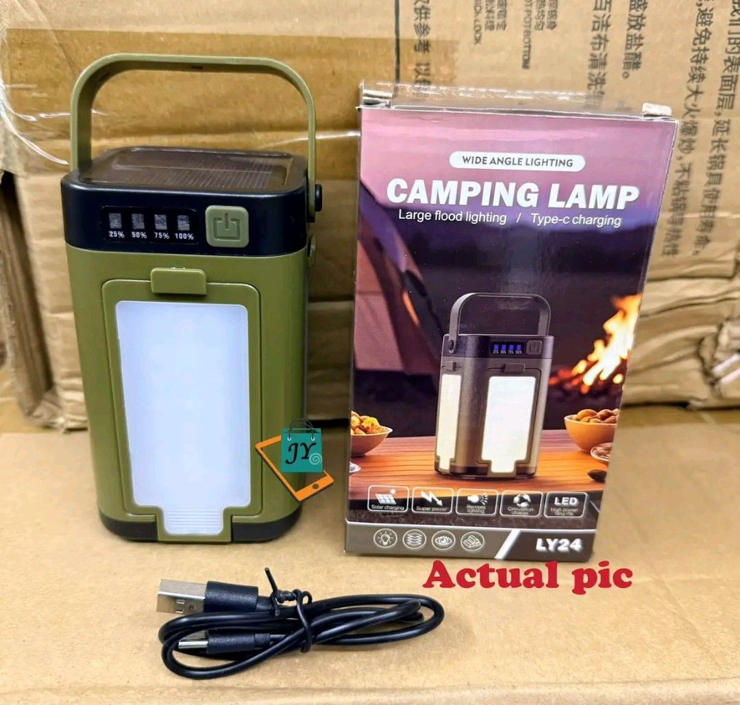 New arrival ‼️‼️‼️ Camping solar light (Category: Lighting) located in Manila. Submitted by marvieobordo (Listing ID 1469581131, Image 1). Description: New arrival ‼️‼️‼️ Camping solar light.