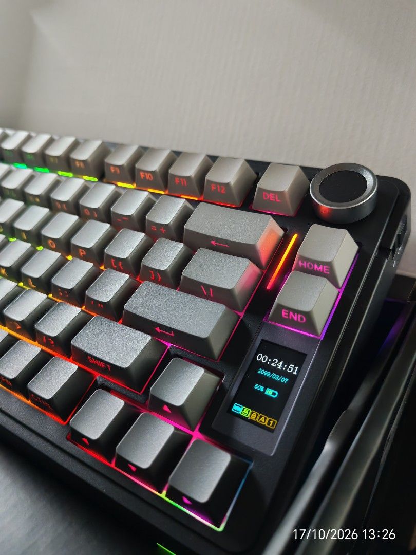 NEW AULA S75 PRO TRI MODE MECHANICAL GAMING KEYBOARD (Category: Computer Keyboard) located in Taguig. Submitted by rm.itech051523 (Listing ID 1469584939, Image 2). Description: Brandnew and sealed with 7days store replacement & 12 months Service warranty AVAILABLE FOR PICKUP and DELIVERY VIA LALAMOVE/GRAB/ANGKAS/MOVEIT MODE OF PAYMENT ☑️ COD ☑️ COP ☑️GCASH ☑️ MAYA ☑️ BANK TRANSFER ☑️ CREDIT CARD ☑️ DEBIT CARD STORE LOCATION: CENTRAL SIGNAL VILLAG