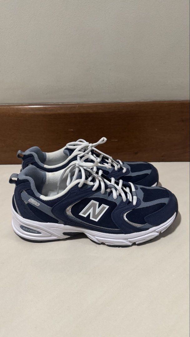 New Balance 530 “Navy / Arctic Grey” (Category: Casual Shoes) located in Manila. Submitted by buys.korean (Listing ID 1469649685, Image 1). Description: New Balance 530 “Navy / Arctic Grey” SIZE: US MEN 9 US WOMEN 10.5 EUR 42.5 27CM Location: Banawe, QC .