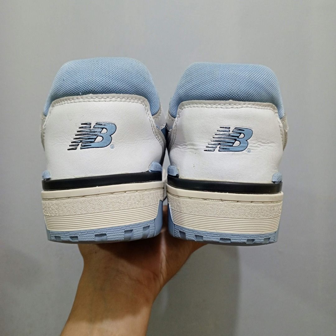 New Balance 550 "UNC" University Blue (Category: Sneakers) located in Iligan City. Submitted by uishoe (Listing ID 1469698073, Image 3). Description: Excellent Condition Signs of Usage Size 42 EUR 8.5 US.