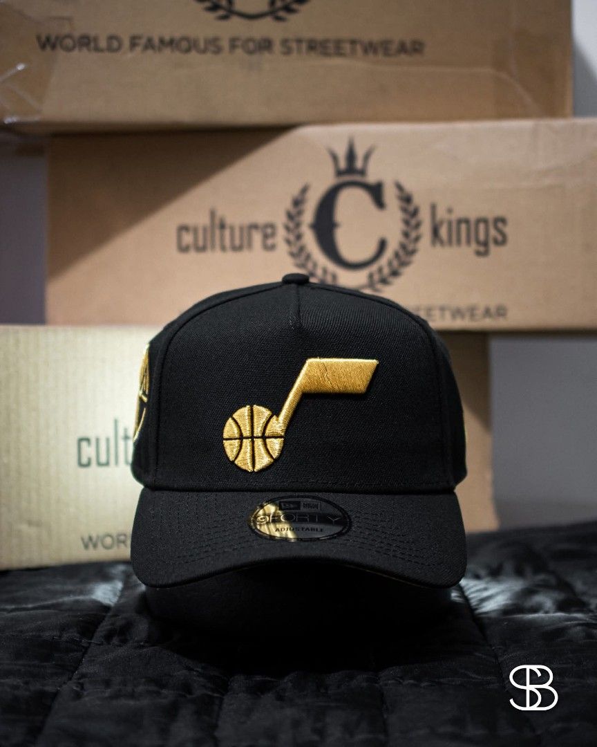 New Era 9FORTY Adjustable Caps (Category: Caps & Hats) located in Manila. Submitted by dom032386 (Listing ID 1469585994, Image 3). Description: - Authentic New Era 9FORTY cap collection - Available designs: Digital camo print, stylish suede brim, and clean black with gold embroidery - Adjustable strapback closure for a comfortable, custom fit - 100% clean, well-maintained, and ready to wear - DM to pick your favorite style or for more photos.