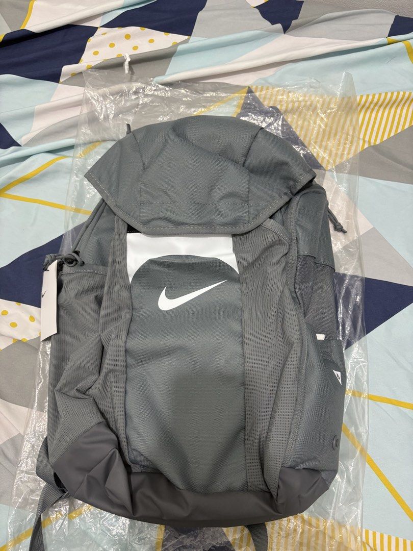 Nike Academy Backpack - Gray 30L (Category: Backpacks) located in San Fernando. Submitted by rlnnl (Listing ID 1469704371, Image 1). Description: Gray color 30Liters Brand new With tag and plastic Authentic.
