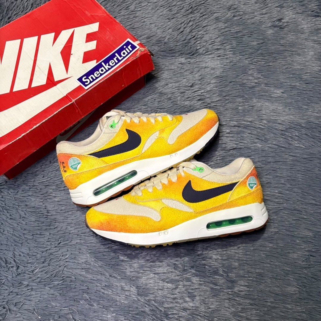 Nike Airmax 1 Always Fresh (Category: Sneakers) located in Manila. Submitted by craseeee (Listing ID 1469748446, Image 1). Description: Sale | Trade Airmax 1 Always Fresh Size 8M/9.5W Brand new | With box ₱2,495 @sneakerlairph on ig!.