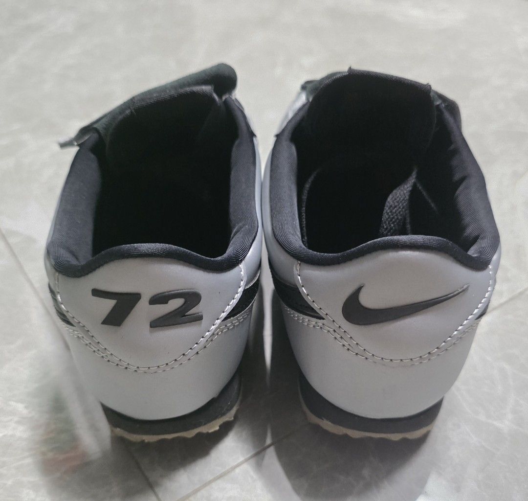 Nike Cortez Metallic Cool Grey Size 37 (Category: Sneakers) located in Manila. Submitted by littleclosetfindsmnl (Listing ID 1469690074, Image 2). Description: Nike Cortez Leather SE Tiempo Pack – Metallic Cool Grey - Size: UK 4 / EUR 37.5 / 23.5 cm - Metallic silver with black accents - Removable lace cover with Nike Swoosh - Clean overall condition - No box included 💌 Open to reasonable offers! Feel free to message me for inquiries! 📌 Please 