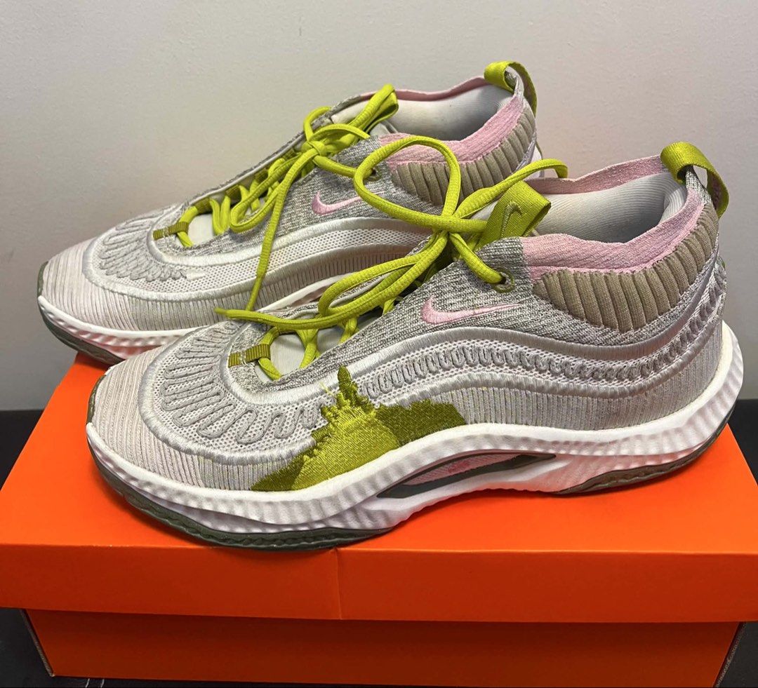 Nike Cosmic Unity 3 Phantom Bright Cactus (Category: Sneakers) located in Cebu City. Submitted by yllxco (Listing ID 1469642733, Image 1). Description: Nike Cosmic Unity 3 – Phantom / Bright Cactus 👟💚💗 ✨ Size: US 9.5 ✨ Condition: Preloved ✨ 100% authentic — purchased directly from a Nike store 📦 Inclusions: Shoes only. No box included as it was left in Manila. Please check the photos for the actual condition and signs of use. Feel free to mes