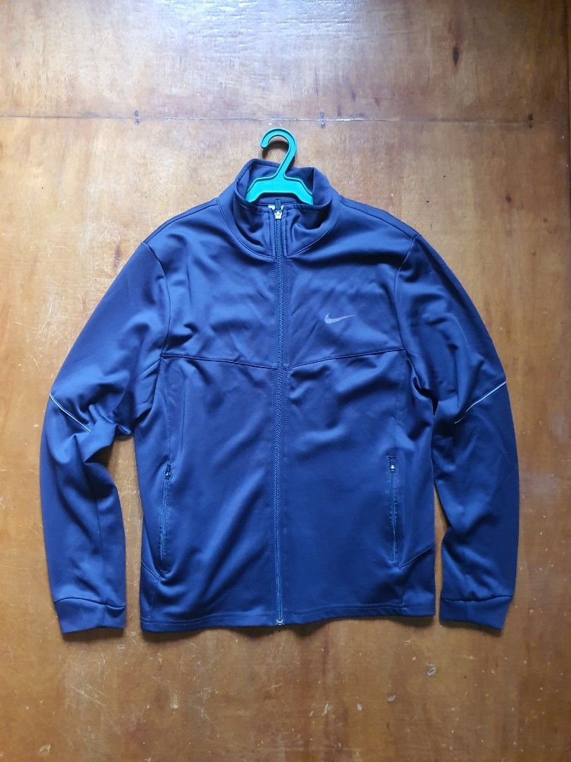 Nike Dri-Fit Zip-up Jacket (Black) (Category: Coats, Jackets and Outerwear) located in Consolacion. Submitted by zeon27 (Listing ID 1469756370, Image 1). Description: Nike Dri-Fit Full-Zip Track Jacket (Black) Size M (Unisex) 25.5 x 19 inches (LxW) P250 only Loc: Lahug, Cebu City on Mon-Thu; Consolacion on Fri-Sun Can do meet-up or shipping via LBC/J&T MOP: Cash/GCash/Bank Transfer.