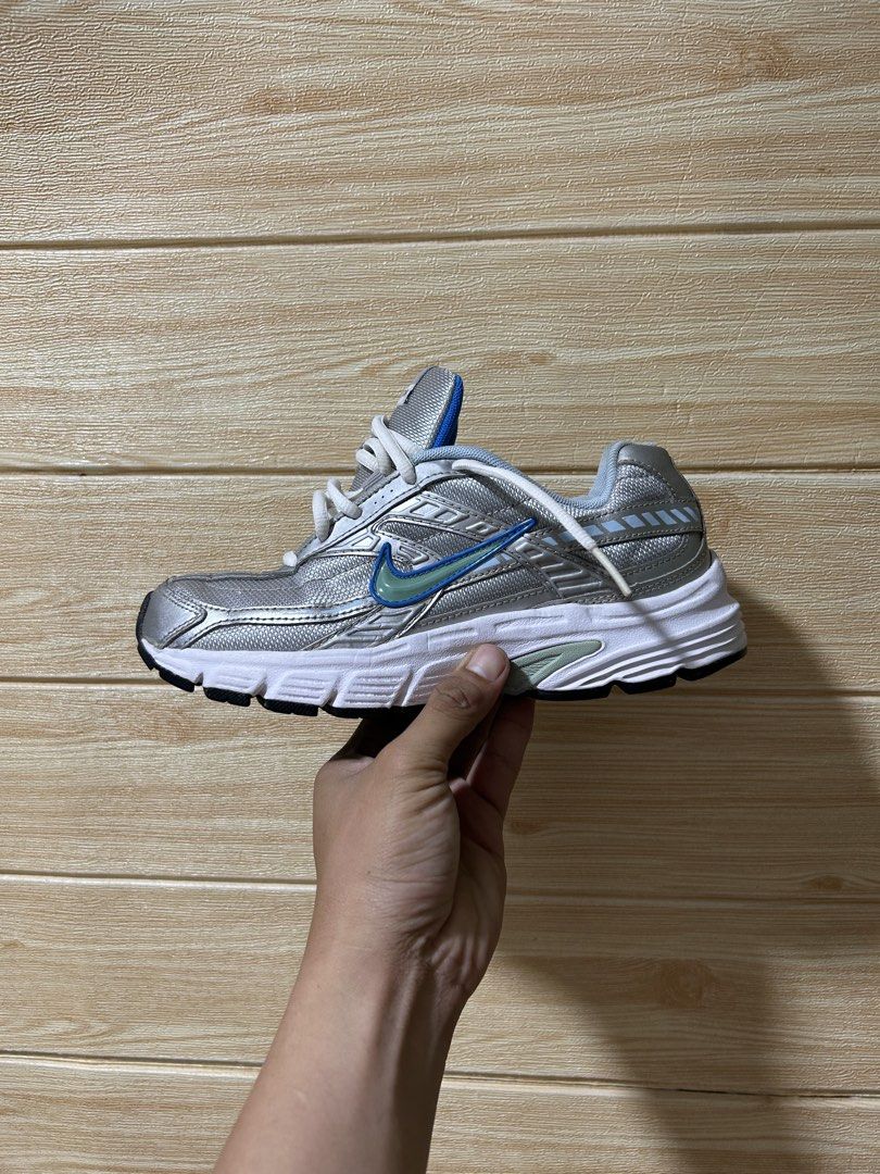 Nike Initiator "Metallic Silver Ice Blue" (Category: Sneakers) located in Butuan. Submitted by selected.kicks (Listing ID 1469618596, Image 3). Description: Nike Initiator "Metallic Silver Ice Blue" Size US 6.5 | 37.5 | 23.5 cm - used pair, no box. - authentic 💯 - excellent condition.