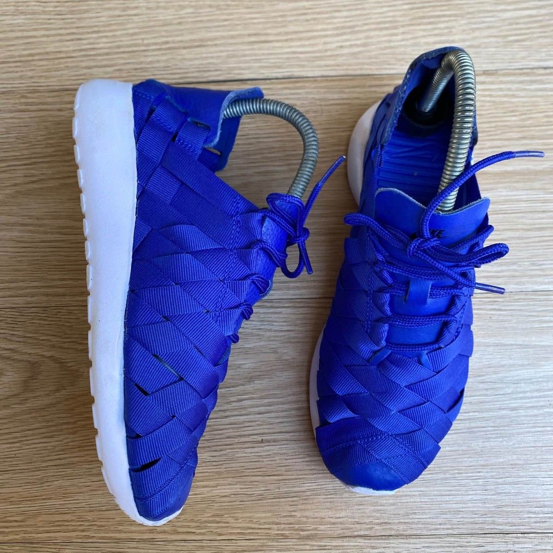 Nike Inneva Woven Blue Size US 6 (Category: Sneakers) located in Manila. Submitted by thriftmolang (Listing ID 1469673515, Image 2). Description: - Brand: Nike - Model: Free Inneva Woven - Color: Royal Blue with White Sole and Pink Branding - Style Code: 555257-400 - Release Date: Late 2012 - Size: US 6 / UK 3.5 / EUR 36.5 / 23 cm - Materials: Unique woven nylon upper with leather tongue and laces - Condition: Very clean outsoles with hardly any 