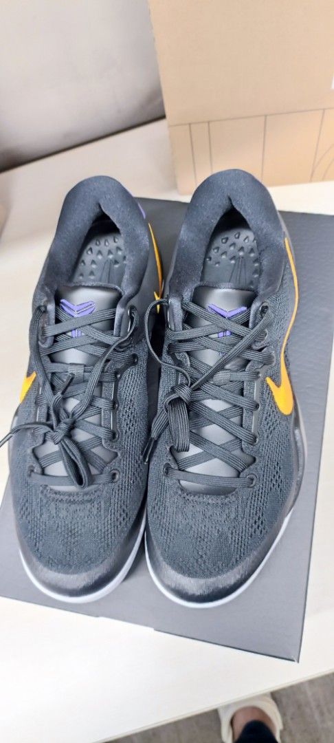 Nike Kobe VIII Protro Hollywood Nights (Category: Sneakers) located in Makati City. Submitted by shoryuken23 (Listing ID 1469585767, Image 3). Description: ⚠️Below SRP ⚠️ Nike Kobe 8 Protro Hollywood Nights - Size: Men's US 9 - Condition: BNDS, complete, 100% authentic (bought from Nike Park) - Price: 9000 (below SRP) - Loc: Mandaluyong/Pasig Buyer shoulders shipping.