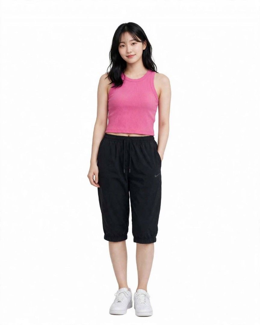 Nike Revival Dri Fit Capri Pants (Category: Activewear) located in Rizal. Submitted by timeless_shop (Listing ID 1469644952, Image 1). Description: ORIGINAL NIKE Revival Woven Capri Pants - Size MEDIUM - Dri-Fit Black ✨ 📏 Length: 26 inches - Capri 📏 Waistline: 14 inches 📏 Size Fit: 29-32 Waistline 🎨 Color: Black - buo pa kulay! Black na Black ✂️ Style: Revival Woven Capri elastic garter sa baba! 💯 Good Condition: 9.9/10 🎨 Color Rate: 9.9/10