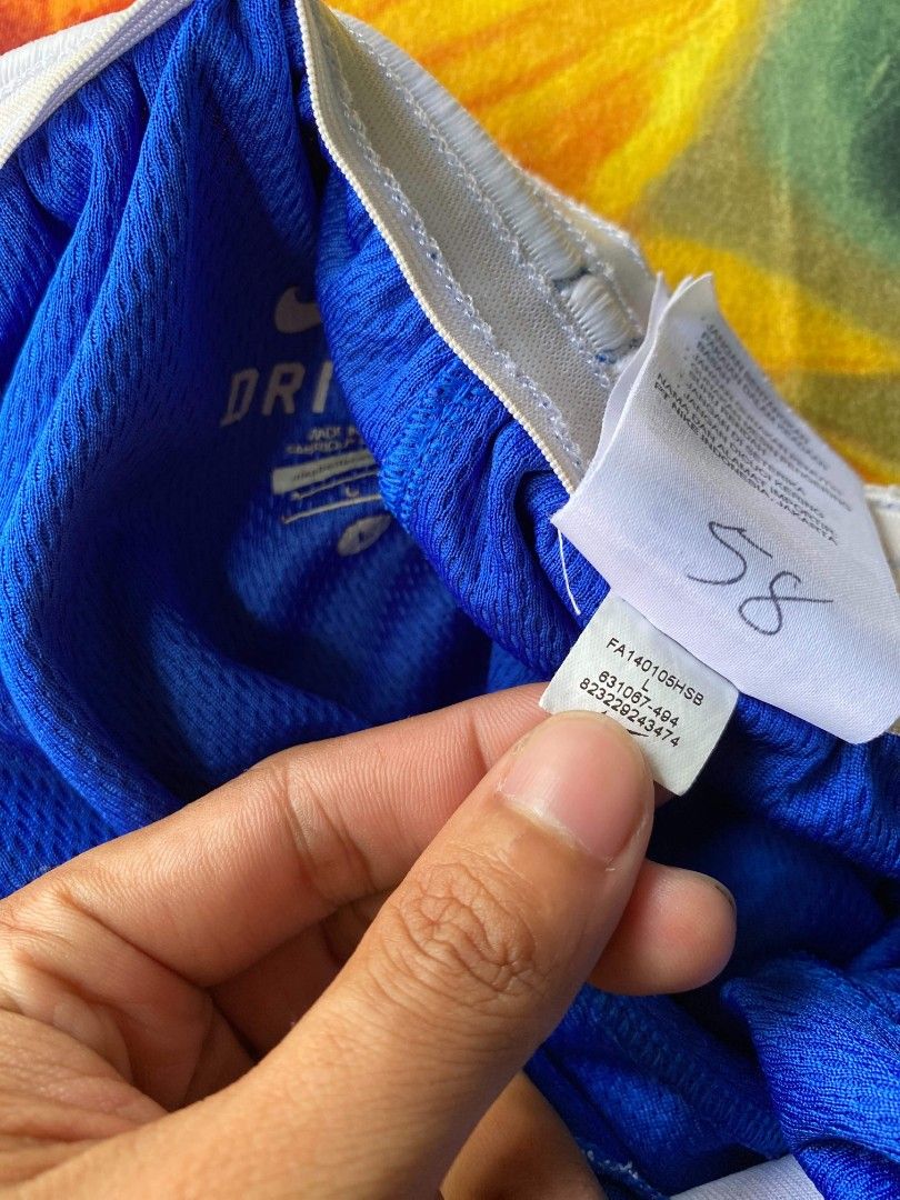 Nike royal blue shorts (Category: Shorts) located in Manila. Submitted by raymondrob54698 (Listing ID 1469609265, Image 3). Description: Size 30-34 waist 23 length.