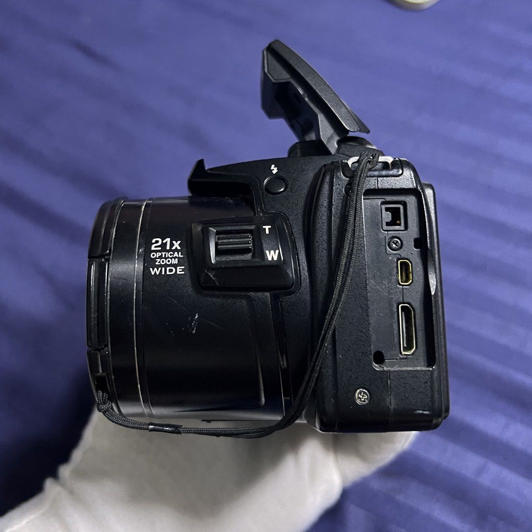 NIKON COOLPIX L120 Digital Camera Digicam (Category: Cameras) located in Makati City. Submitted by patchycakes (Listing ID 1469706266, Image 3). Description: NIKON COOLPIX L120 Digital Camera Body only (no more boxes and wires) Bought in 2011 Working with no issues, tested video and audio - working with no issues Scratches as seen on the picture Comes with its original neck strap No batteries included (uses 4x AA batteries) Suggest you use rechar