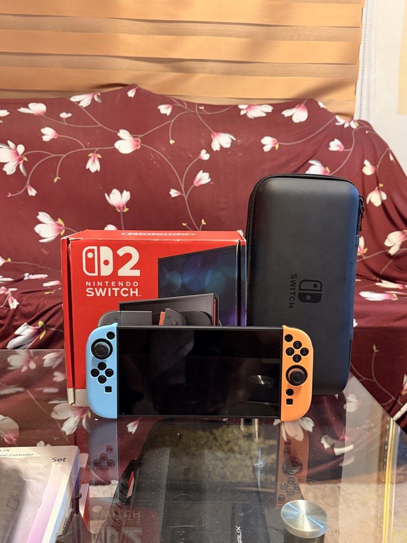 Nintendo switch 2 (Category: Nintendo) located in Manila. Submitted by marco_gaming (Listing ID 1469700054, Image 1). Description: Nintendo switch 2 23,499 php Includes: -complete accessories with box No games included. 📍Las pinas.