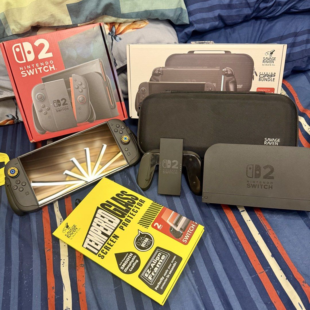 NINTENDO SWITCH 2 (Category: Nintendo) located in Manila. Submitted by abcdjava (Listing ID 1469723596, Image 1). Description: Nintendo Switch 2 Selling my almost NEW Switch 2 Complete with Box, Resibo and Manuals ✅ NINTENDO SWITCH 2 ✅ 30,000 PHP - SOLD AS SET (Unit + Accessories) - Protected since Day 1 (With Tempered Screen and Case) - Bought last Sept. 11, 2026 (DATABLITZ) - Complete with Box, Manuals and Receipt - Savage Raven: Fission Grip B