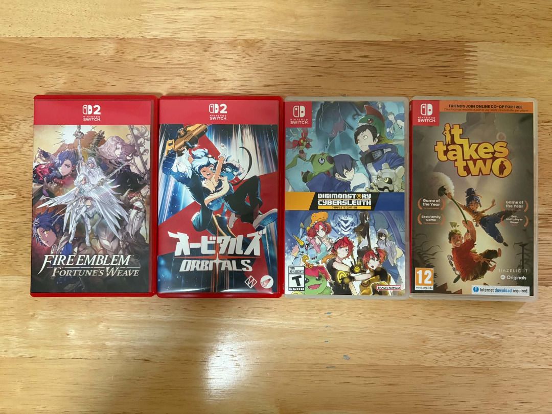 Nintendo Switch 2 Console Bundle with Games (Category: Nintendo) located in Candelaria. Submitted by palaganasreggie-71465 (Listing ID 1469649977, Image 3). Description: Less than a month lang nagamit With box and accessories No issue Games: It takes two - 1,700 Orbitals - 3,000 Fire Emblem Fortune's Weave - 4,500 Digimon Cyber Sleuth - 1,500 .