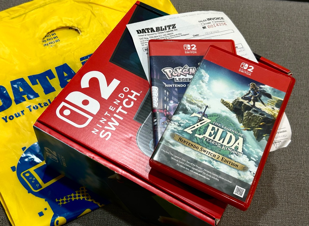 Nintendo Switch 2 Console with Zelda and Pokemon Games, Video Gaming ...