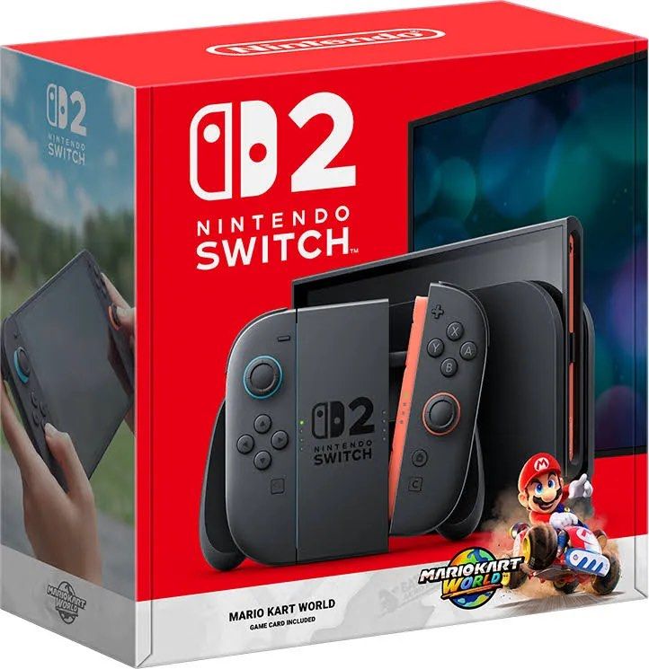 Nintendo Switch 2 Mario Kart World Bundle, Video Gaming, Video Game ...