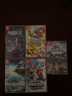 Nintendo Switch Games Bundle Cyberpunk Pokemon Mario Borderlands, Video ...