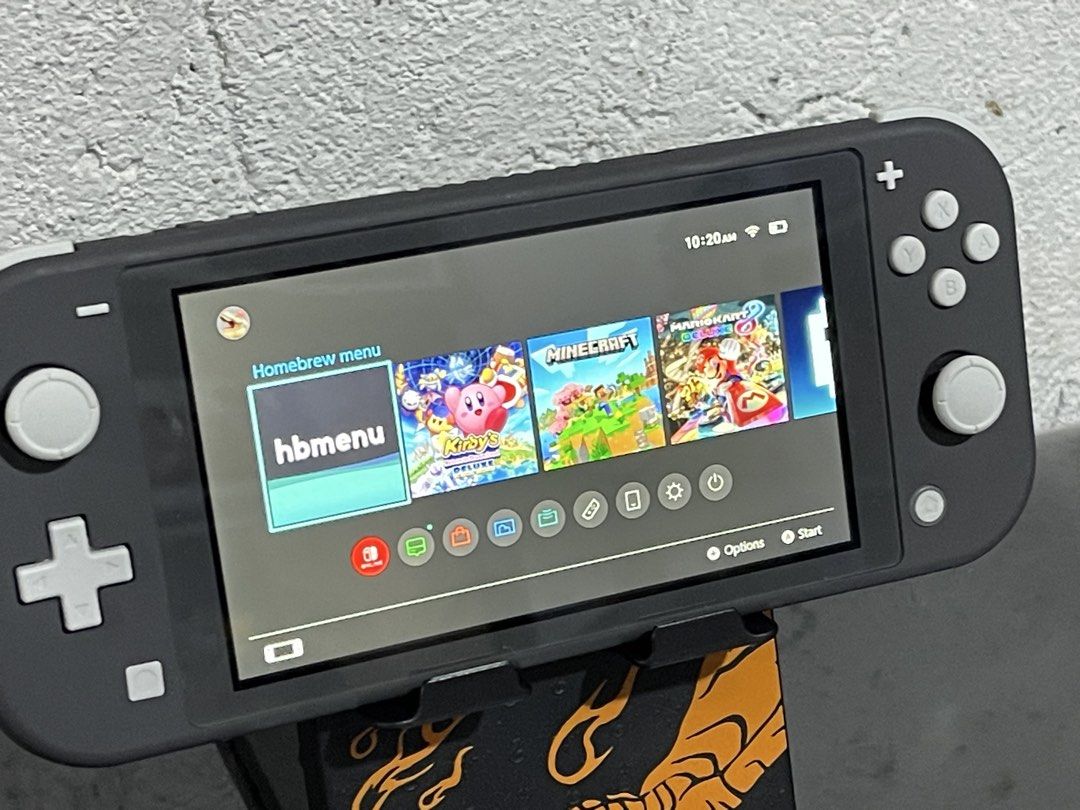 Nintendo Switch Lite Jailbreak (Category: Nintendo) located in Bacoor. Submitted by icarusjinzakk (Listing ID 1469660261, Image 2). Description: Nintendo Switch Lite (Gray) Looks new slightly used Jailbreak (modchip) dual boot 64gb micro sd card (loaded with games) Game installer installed Complete orig package Box charger manual unit 6500 only! Pickup / Lalamove / Shipping (cod/cop).