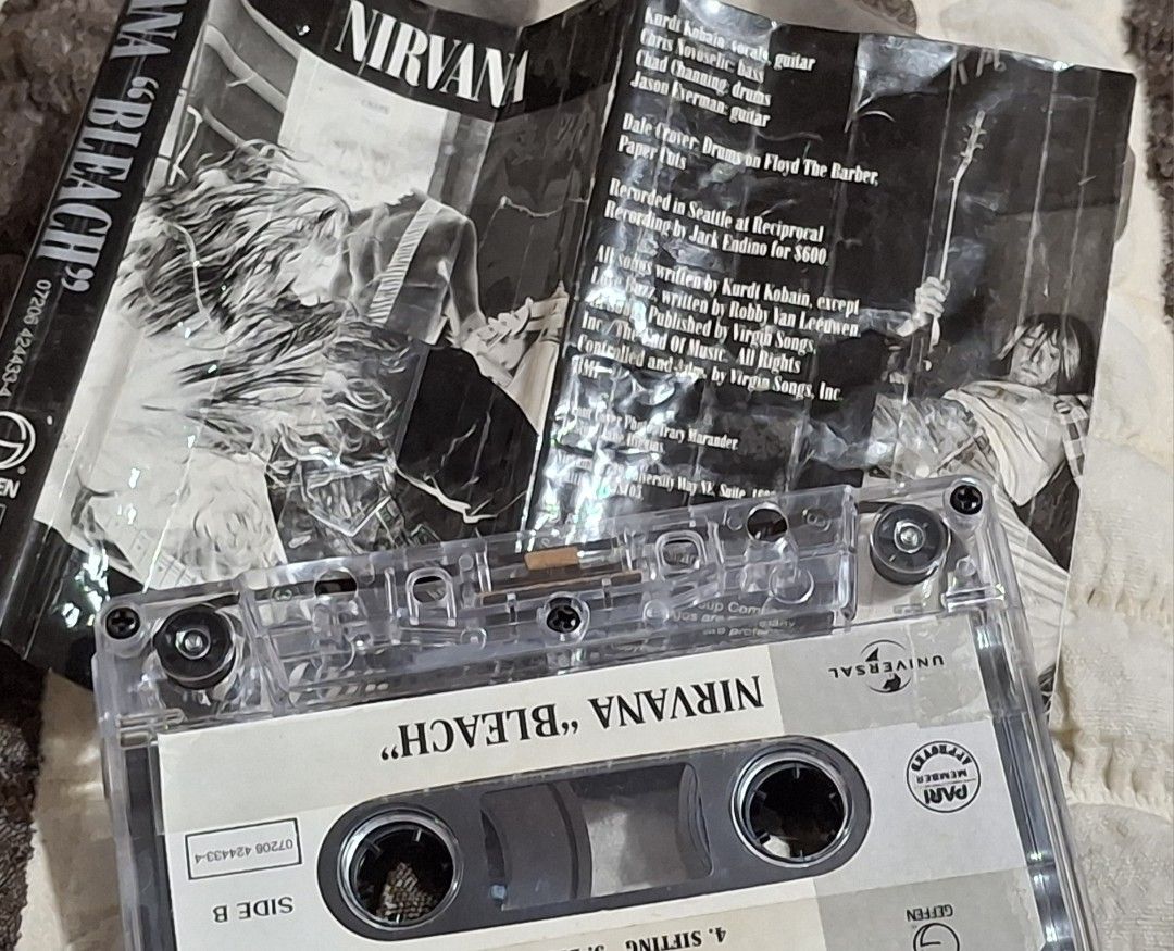 Nirvana - Bleach (Category: CDs & DVDs) located in Davao. Submitted by vintageklasiks (Listing ID 1469662840, Image 2). Description: .