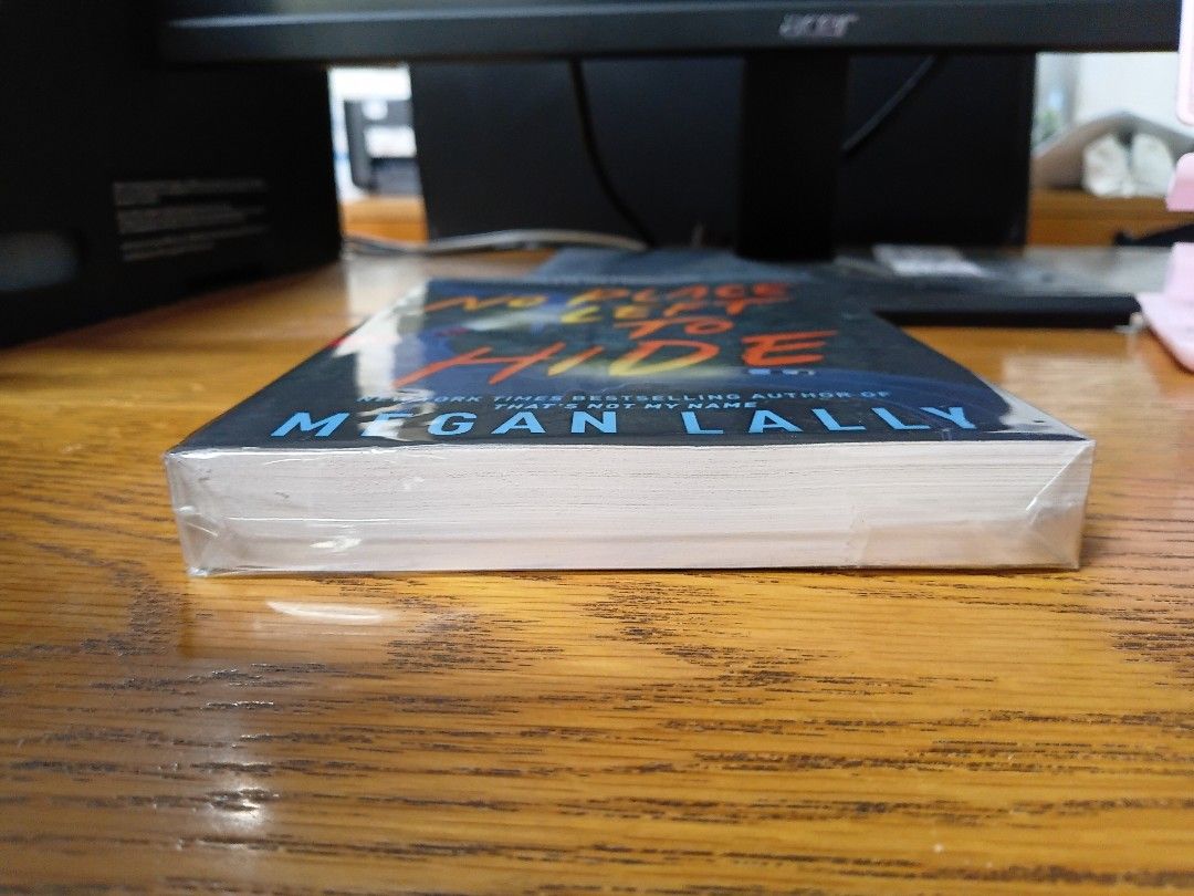 No Place Left to Hide by Megan Lally (Category: Storybooks) located in Baguio. Submitted by ravenousreader_1922 (Listing ID 1469756608, Image 2). Description: - Trade paperback - New and sealed - Shipping through J&T or dropping off at Pines Arcade, Baguio City - Payment through Gcash or BDO.