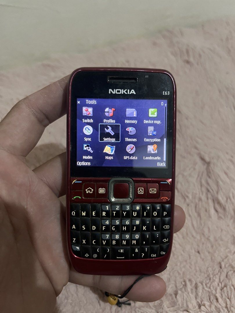 Nokia E63 Classic Qwerty keypad (Category: Early Generation Mobile Phones) located in Cavite. Submitted by pesobill (Listing ID 1469578818, Image 2). Description: Working No charger Naic Location PickUp/Lalamove.