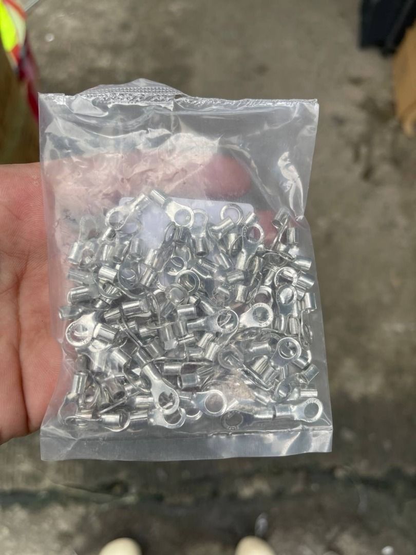 Non insulated Terminal Lugs Ring type Code: RNB3.5-5 (Category: Everything Else Others) located in Manila. Submitted by 09171479278_elsie. (Listing ID 1469589622, Image 3). Description: Non insulated Terminal Lugs Ring type Code: RNB3.5-5.