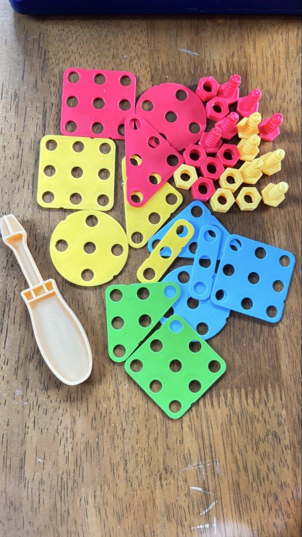 Nuts and bolts with screwdriver Toys (Category: Educational & Learning Toys) located in Calamba. Submitted by cur8d (Listing ID 1469646463, Image 1). Description: as is .