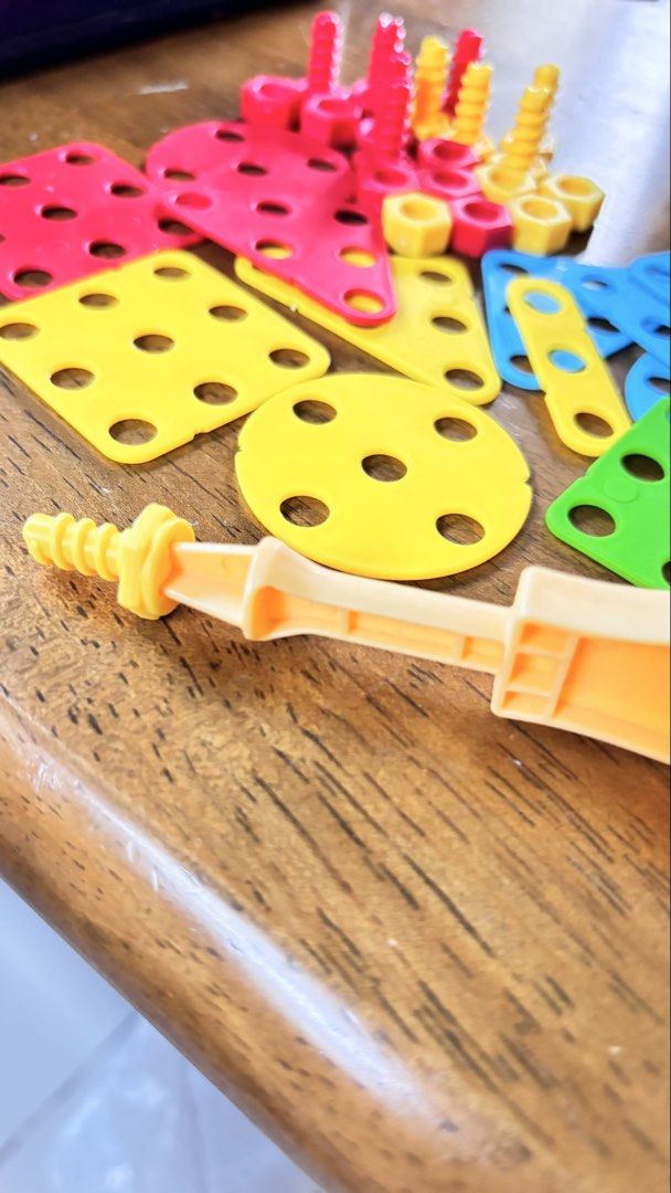 Nuts and bolts with screwdriver Toys (Category: Educational & Learning Toys) located in Calamba. Submitted by cur8d (Listing ID 1469646463, Image 2). Description: as is .