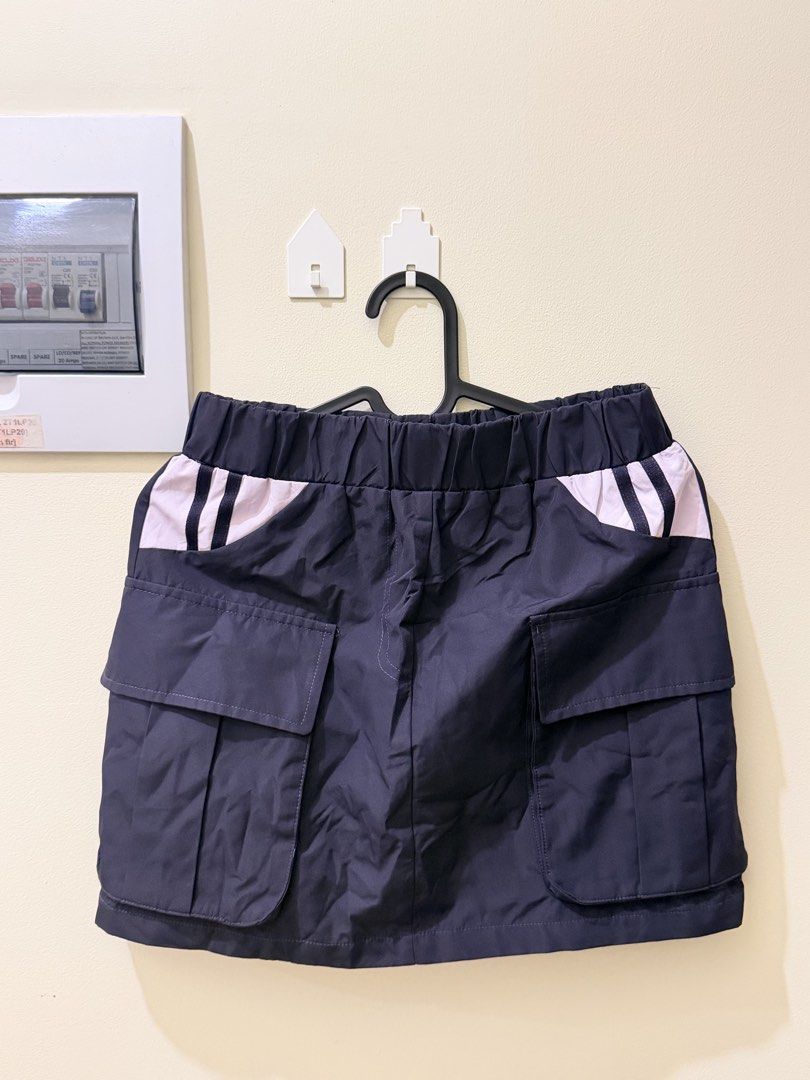 Nylon Cargo Skirt - Dark Violet (Category: Skirts) located in Manila. Submitted by xmagic.shopx (Listing ID 1469673527, Image 1). Description: Adi inspired Waist: 26-30 inches Hips: 34-36 inches Length: 15 inches.