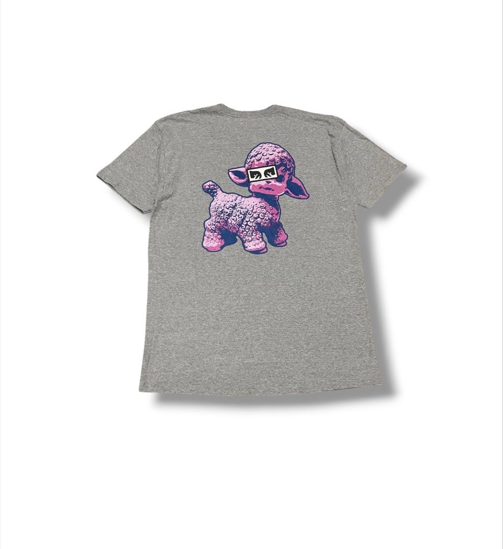 Obey Mullet Tee (Category: Tshirts & Polo Shirts ) located in Bulacan. Submitted by sanjisthrift (Listing ID 1469700866, Image 1). Description: Size Large to XL Width 22 Length 31 Excellent Condition 9/10.