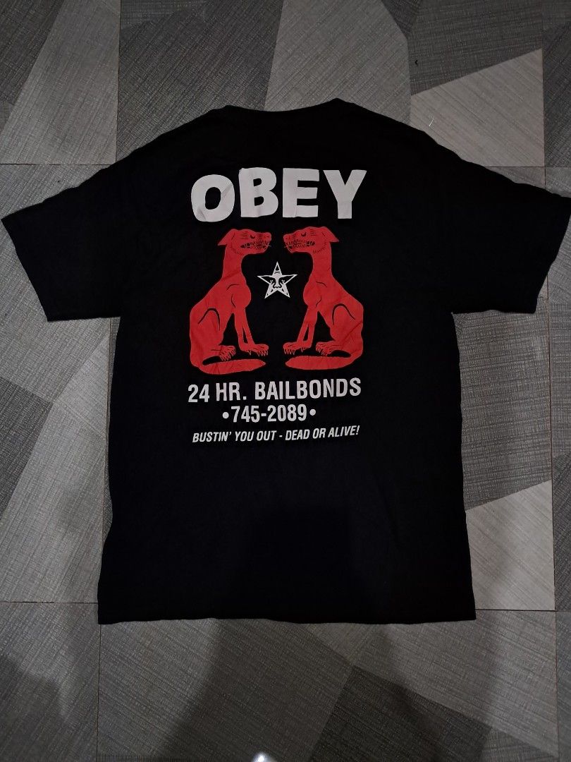 Obey tshirt (Category: Activewear) located in Cebu City. Submitted by chill_zy (Listing ID 1469678332, Image 1). Description: .